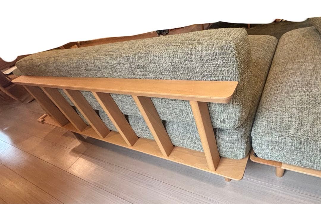 飛騨産業 / HIDA キツツキ　ソファセット①肘なしソファ