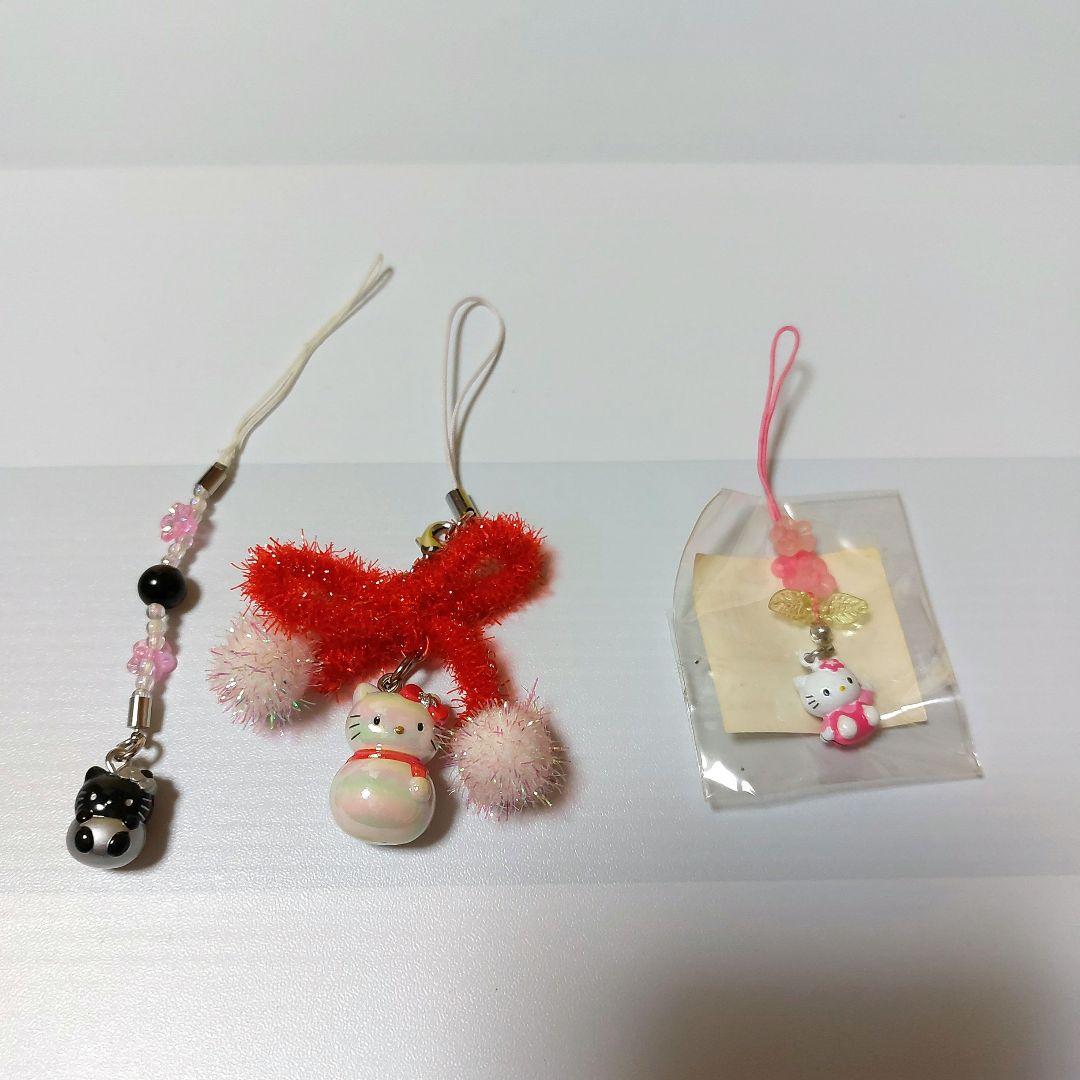 ご当地キティ 根付け ストラップ 117個セット