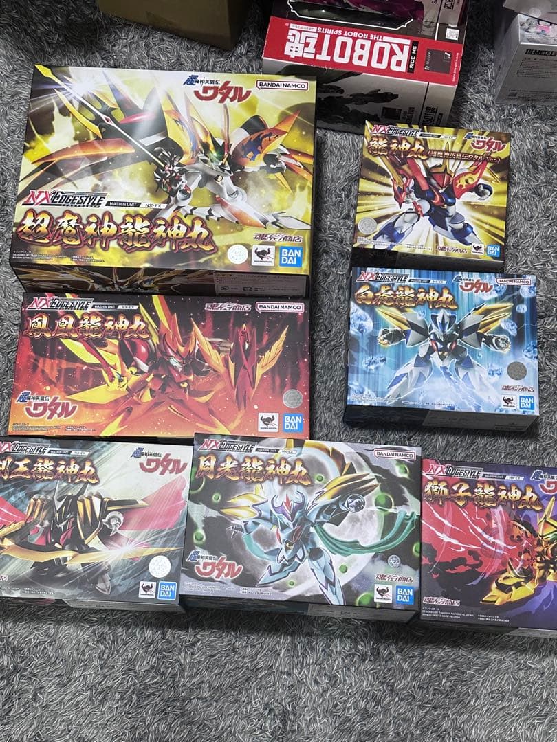 超魔神英雄伝ワタル 全7種セット　ネクスエッジスタイル　未開封品