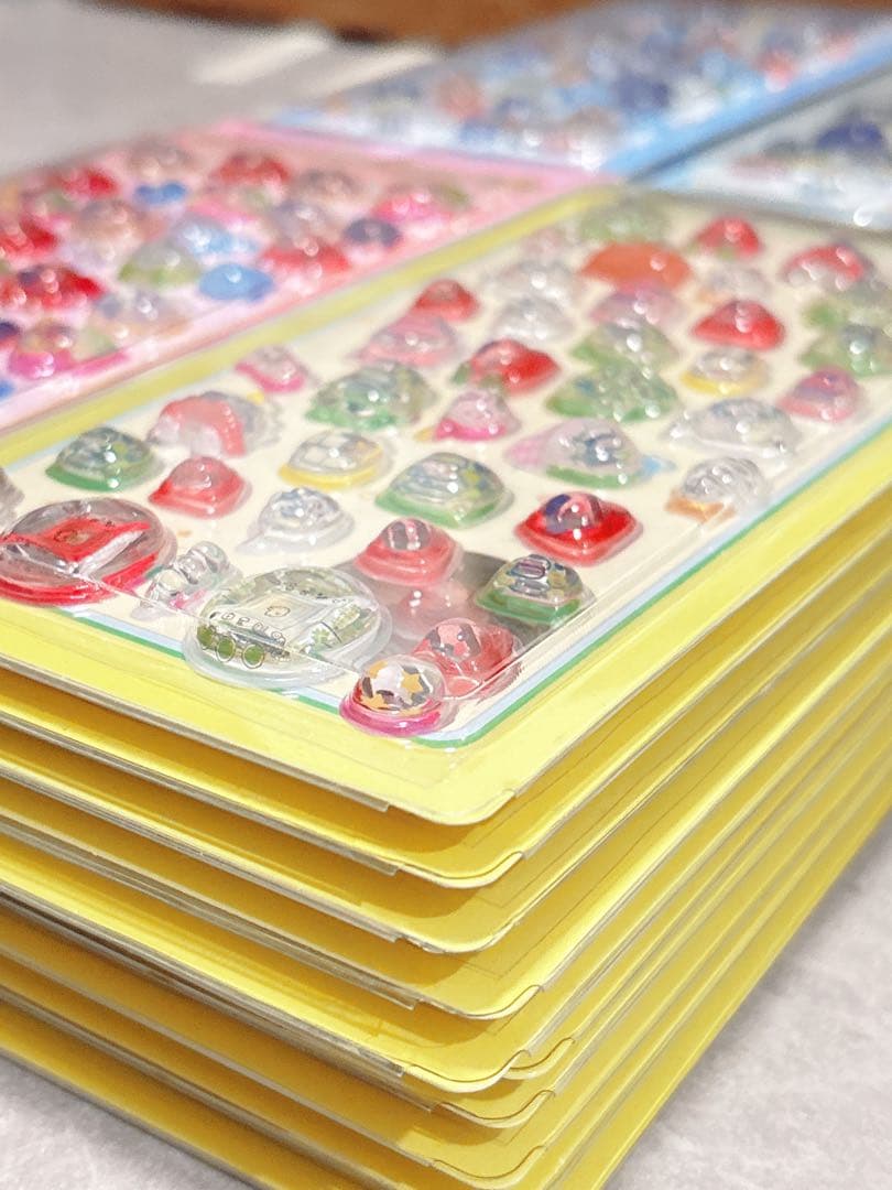 40枚セット！たまごっちボンボンドロップシール 3D