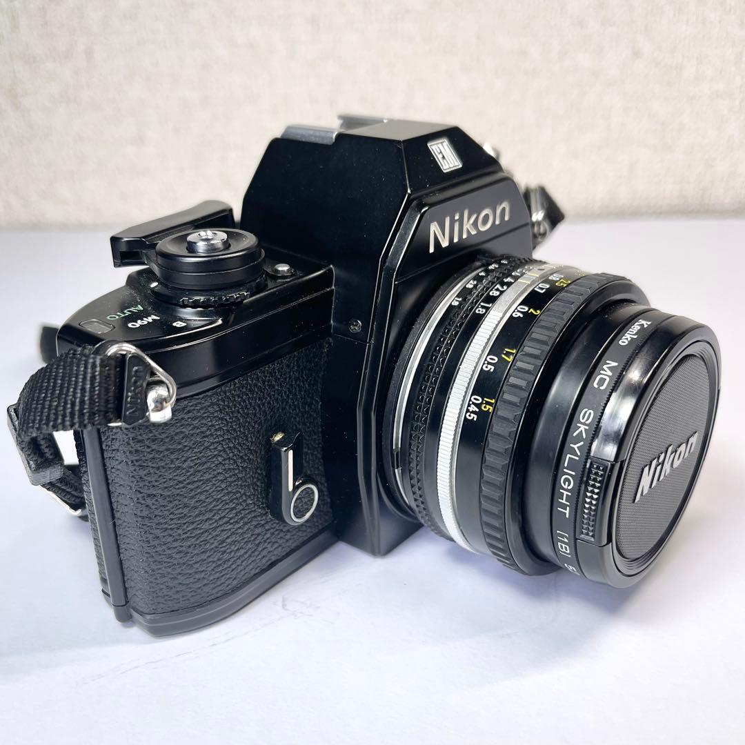 A830⭐︎美品 Nikon EM 一眼レフ フィルムカメラ 50㎜ レンズ付