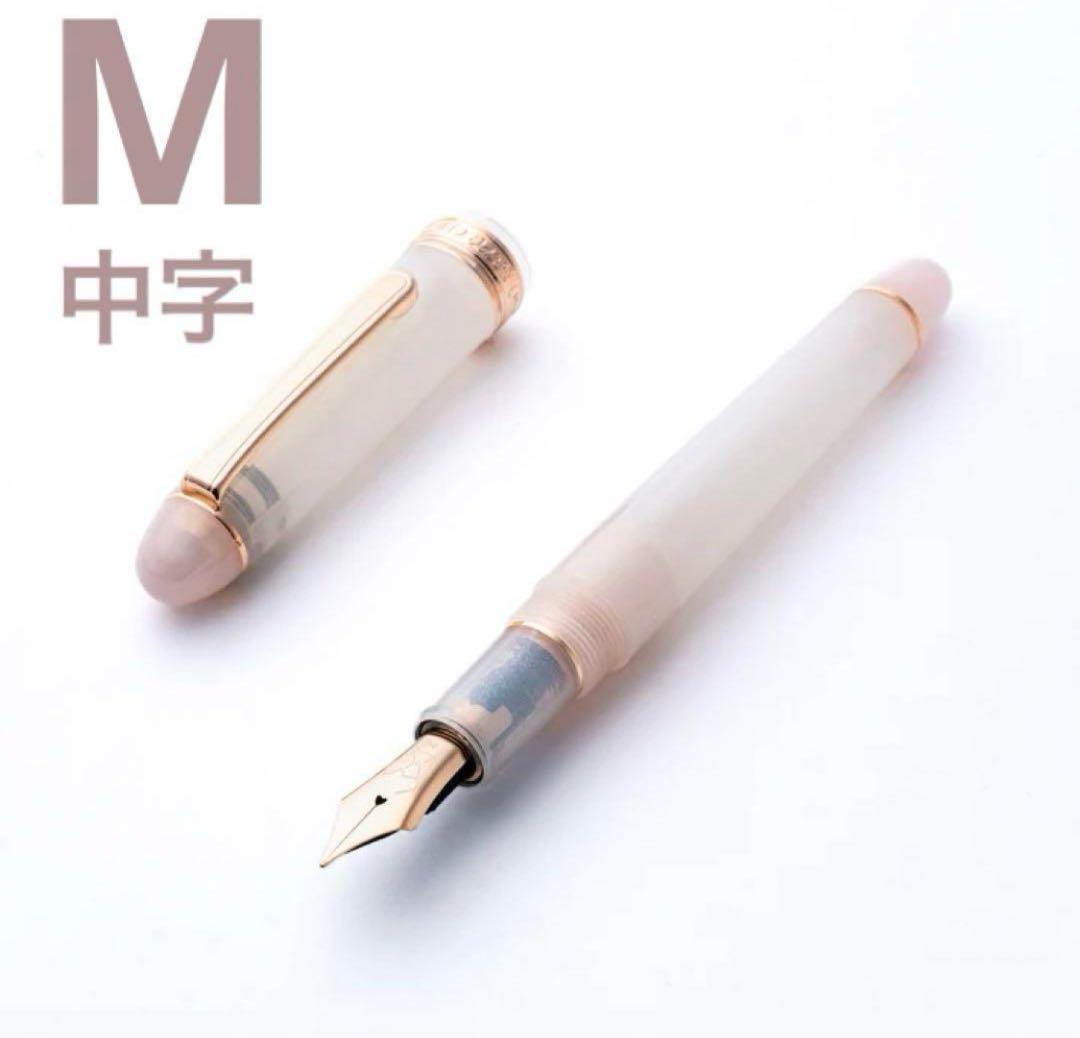 八文字屋 万年筆 初雪 中字M