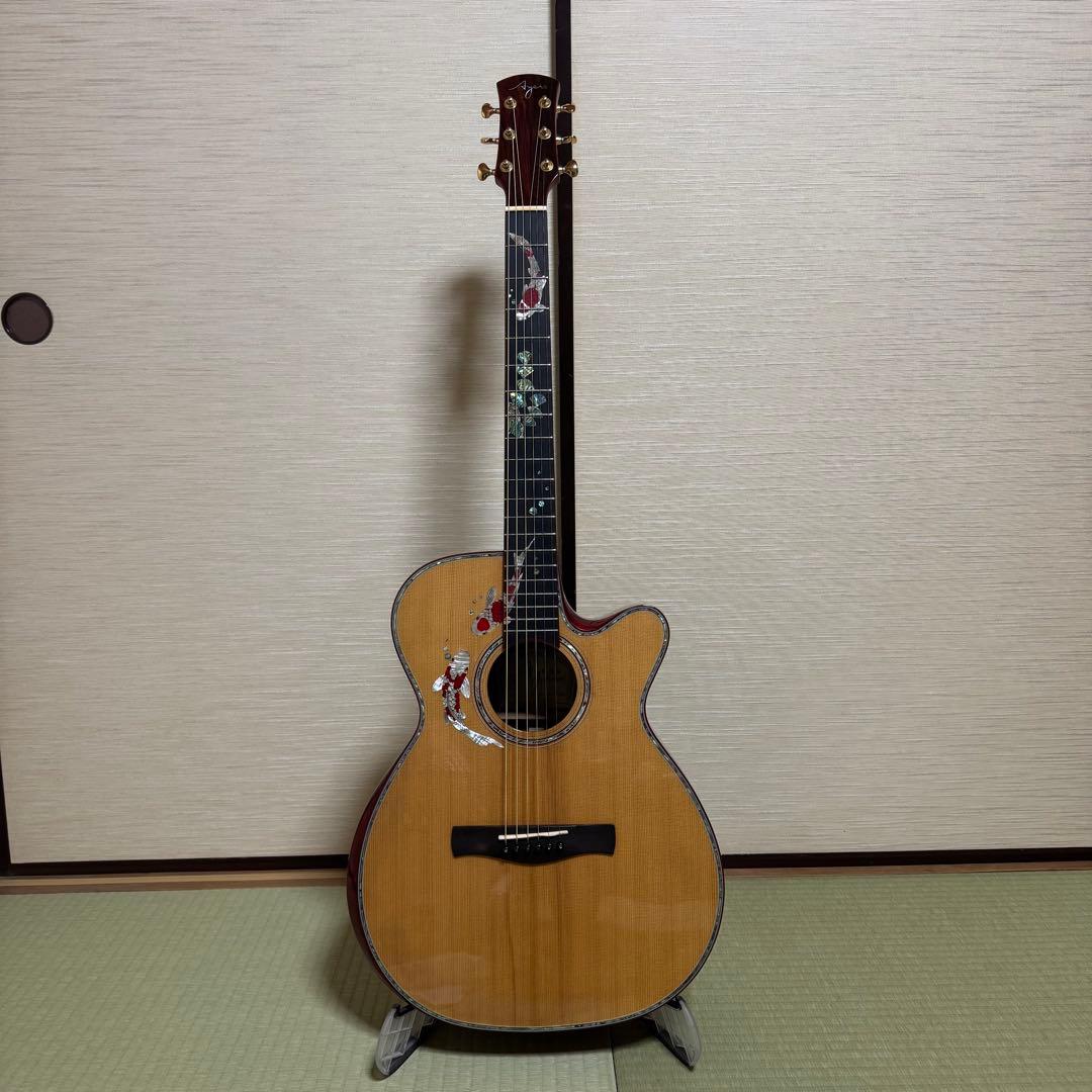 Ayers アコースティックギター CustomShop 限定版 ココボロ 錦鯉