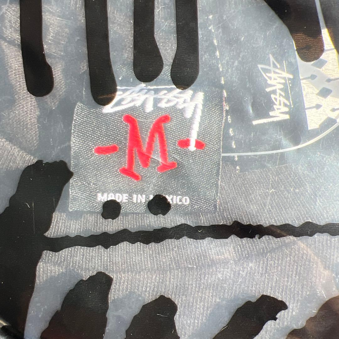 A BATHING APE×stussy30thTシャツ ピンクカモブラックM