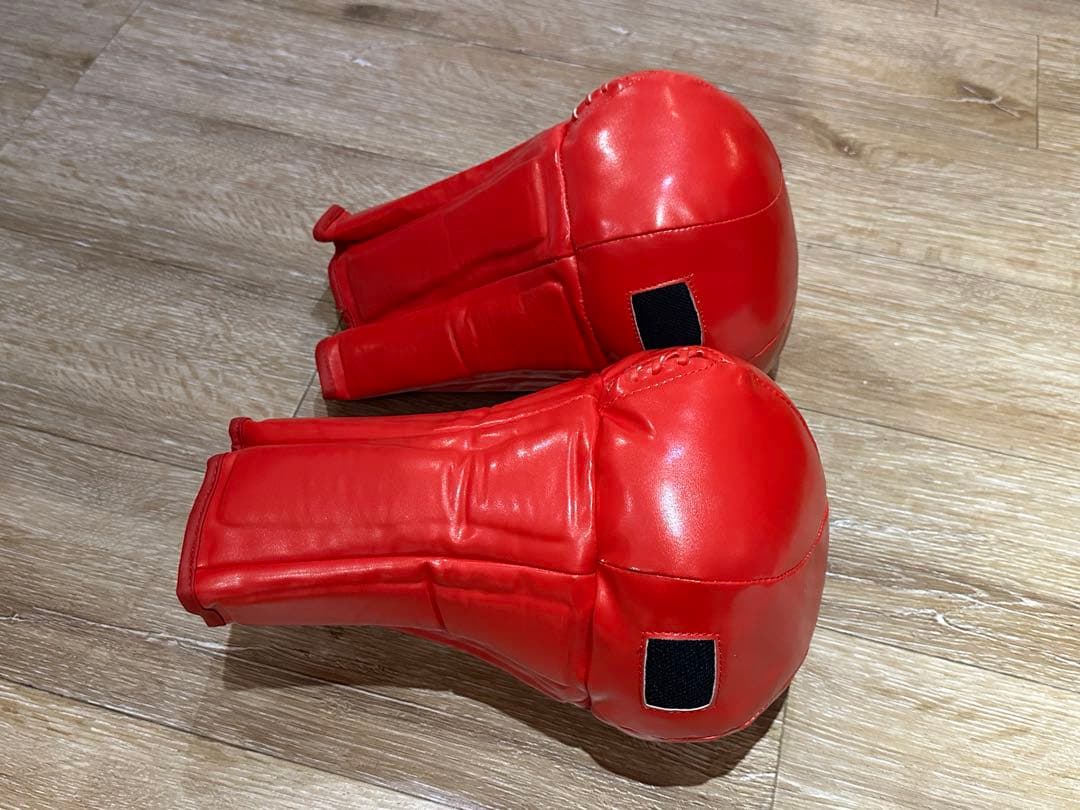 Battle Fitness ボクシンググローブ 赤 白