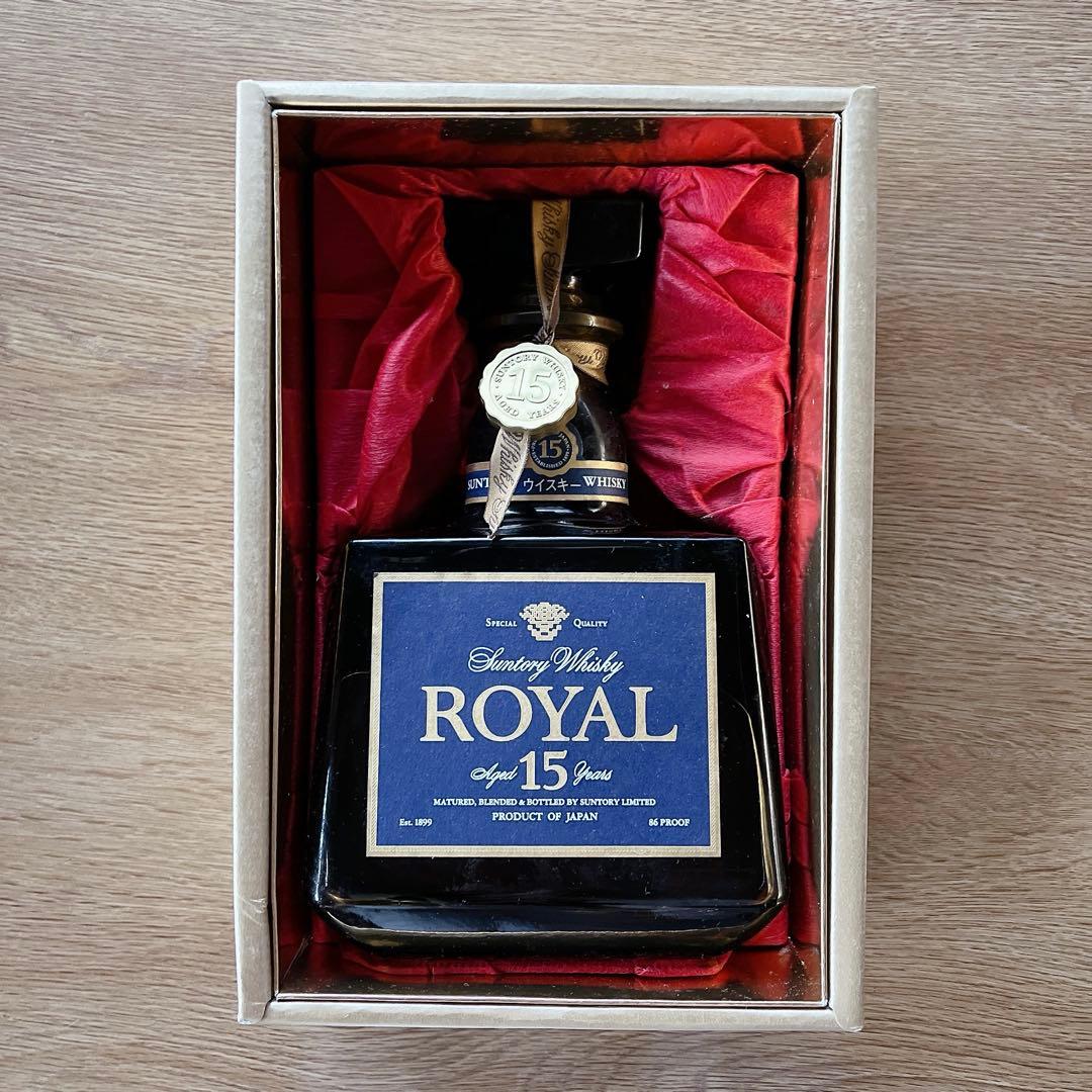 【未開栓】サントリーウイスキーローヤル15年