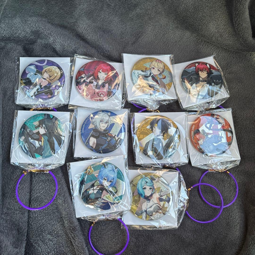 GIGO限定 ゼンレスゾーンゼロ　ホログラム缶バッジvol.2 全10種セット