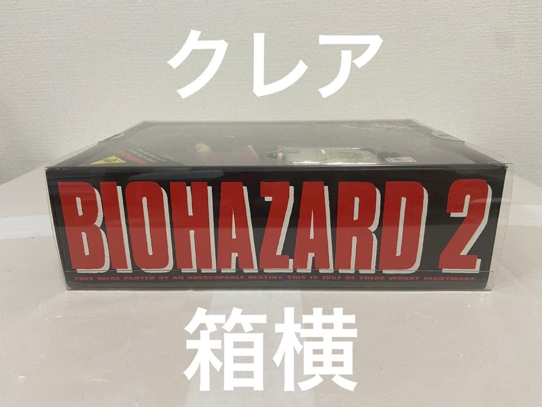 BIOHAZARD2 ZIPPO付きフィギュア2体