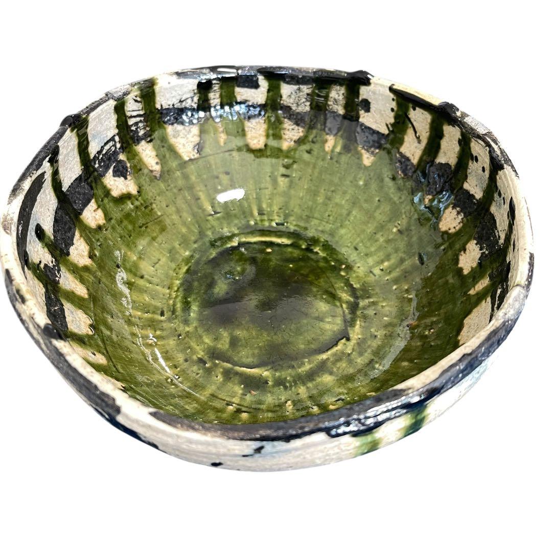 作家もの　橋口暢広作　織部大鉢