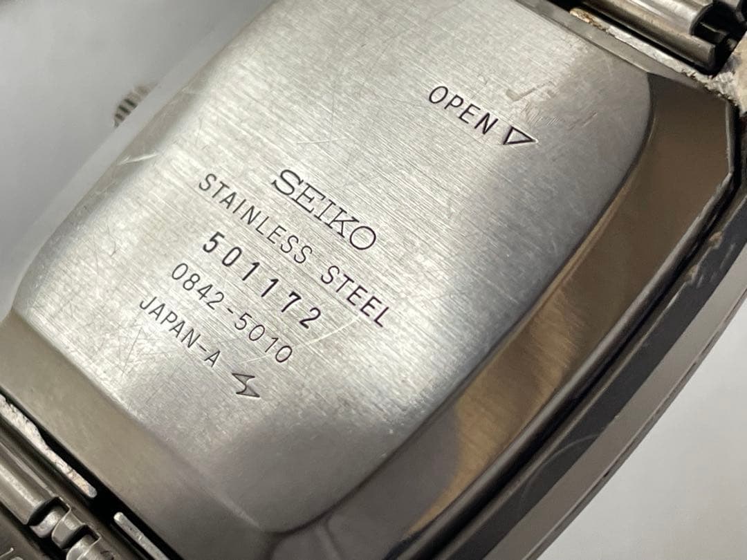 時計 SEIKO QUARTZ O840-5010 DAINI 1975 MENS