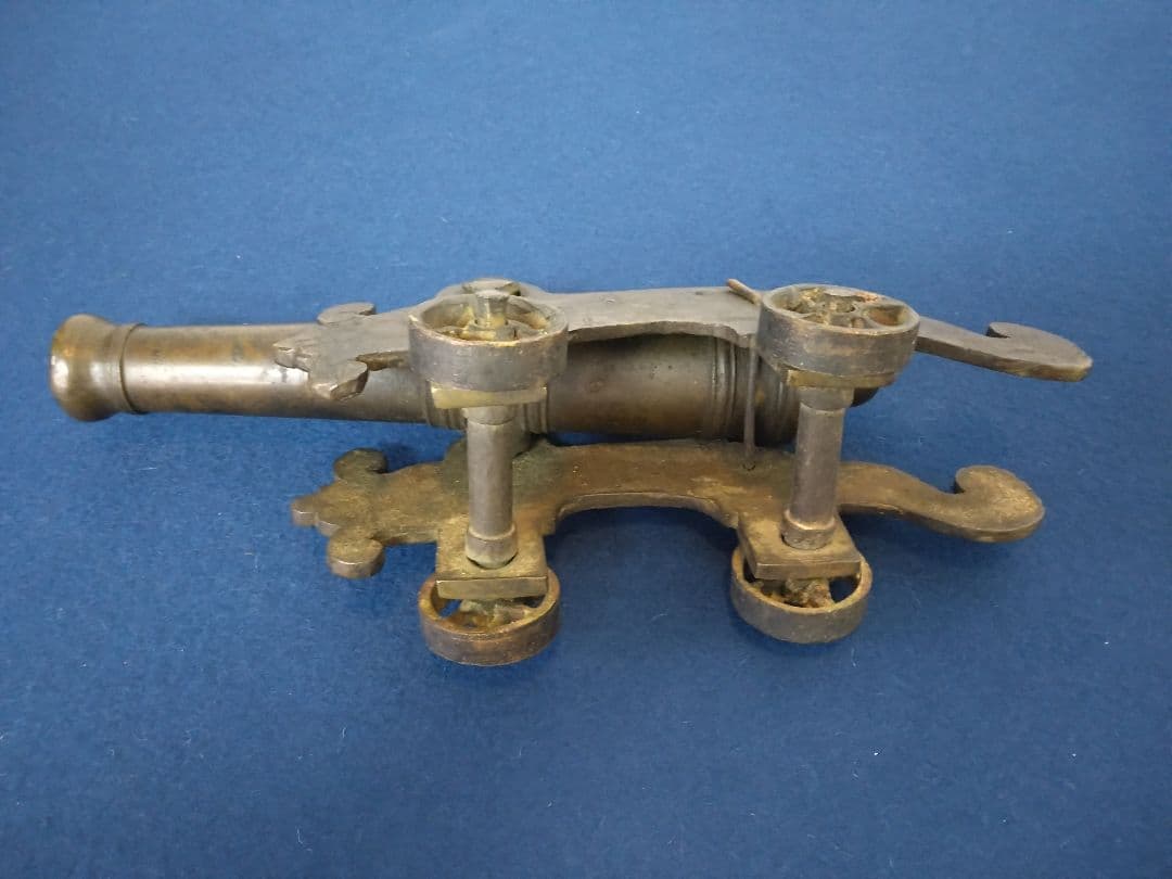 火薬試し（幕末～明治）骨董　大砲　おもちゃ