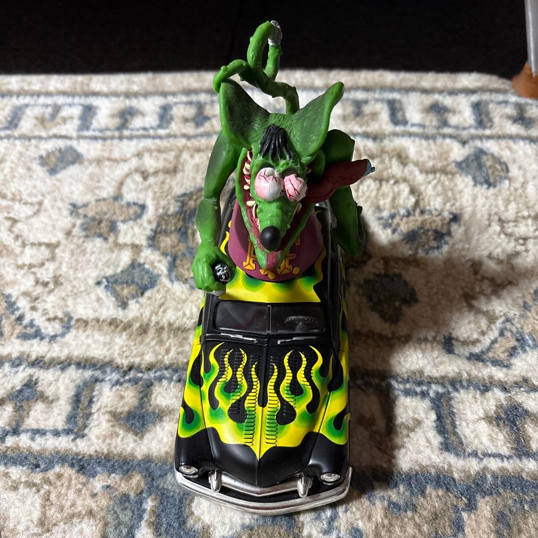 【希少品】RATFINKラットフィンク MERCURYスレッドHOTRODムーン