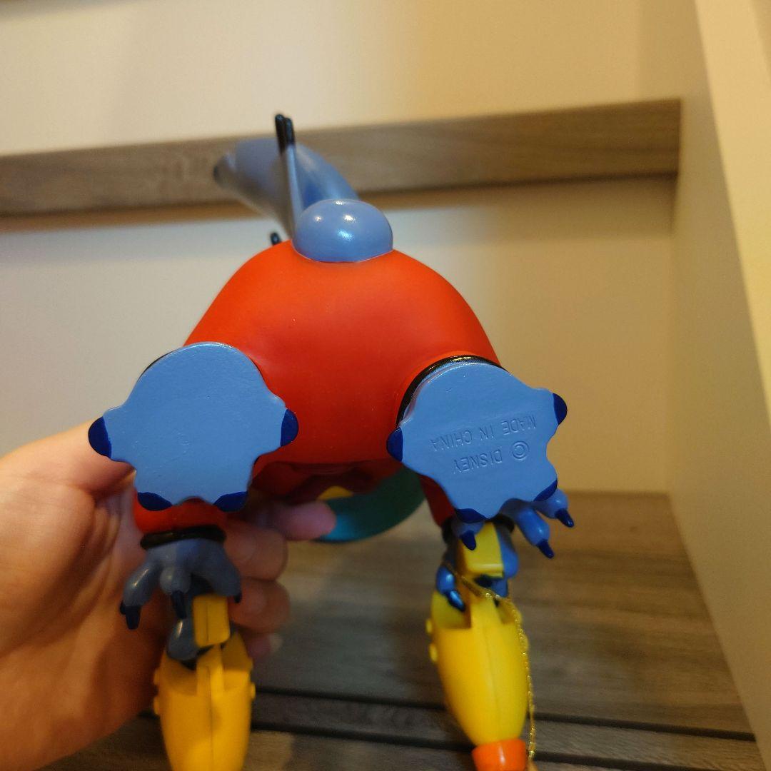 ディズニー　ソフビ スティッチ 光線銃 フィギュア