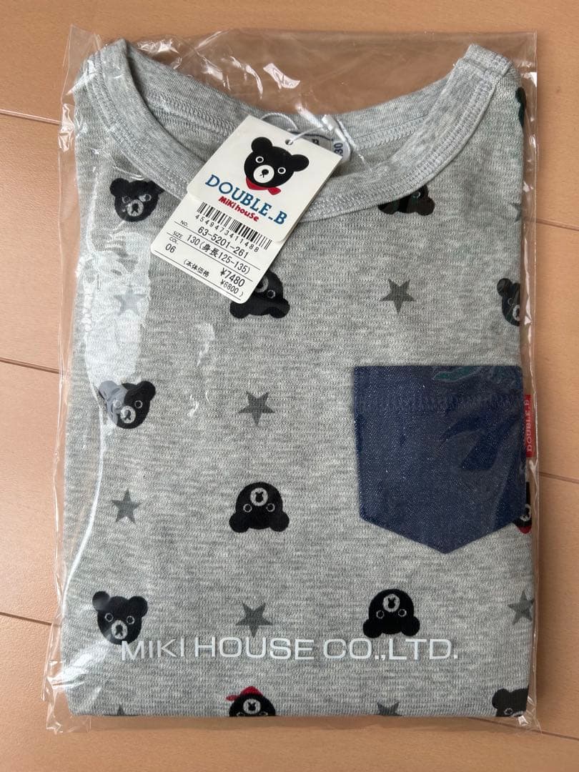 DOUBLE.B トレーナー &ロンT&パンツ　新品　130