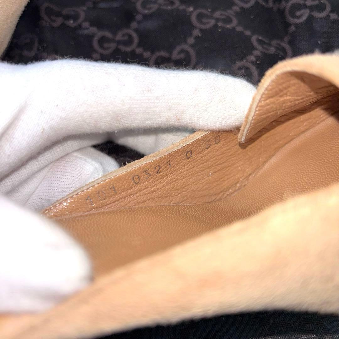 美品✨GUCCI グッチ ミュール サンダル GG 金具24.5cm