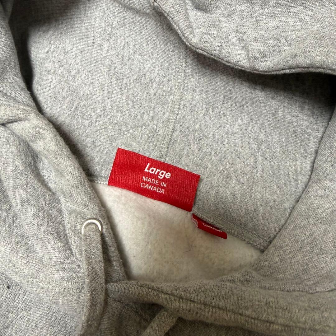 Collegiate Hooded Sweatshirt グレー Lサイズ