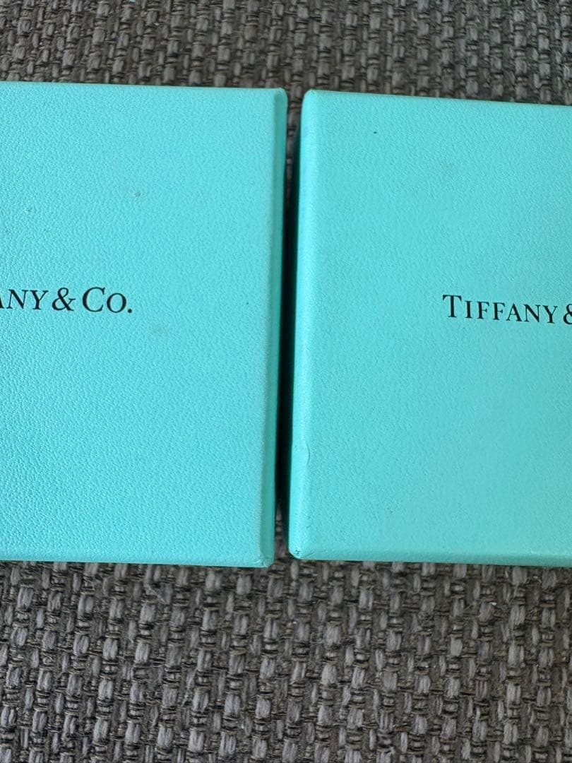 旧型中古品 ティファニー正方形 空箱　保存袋25セット