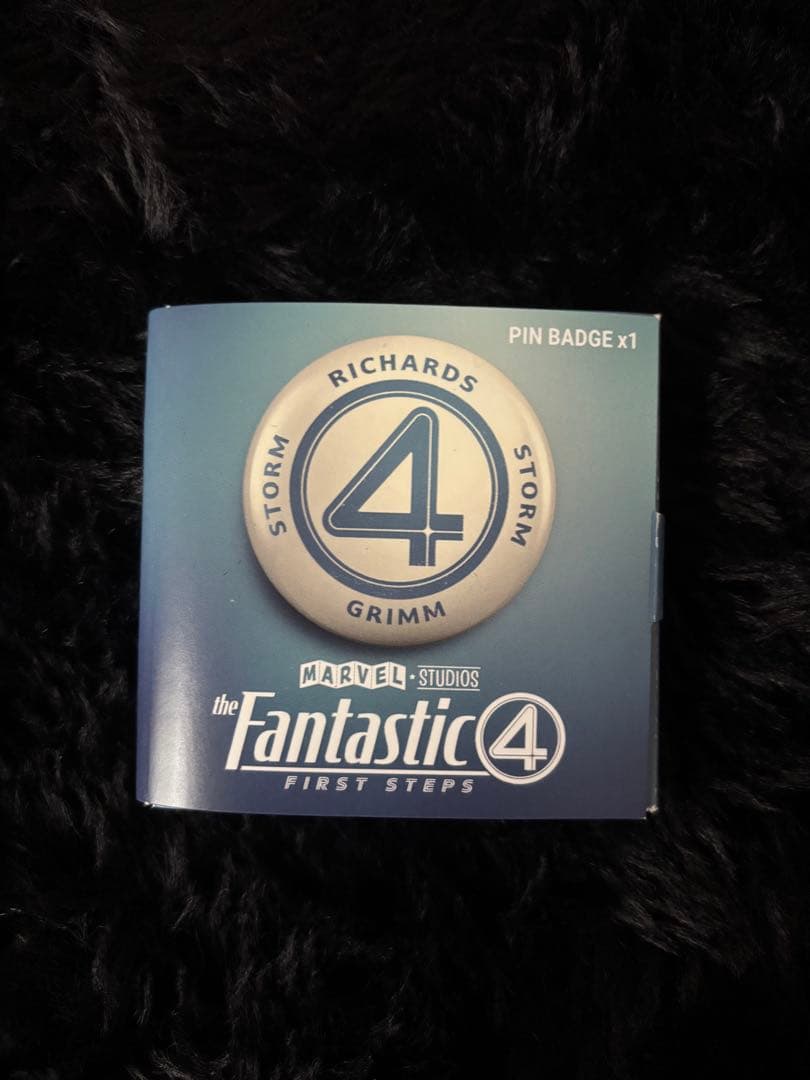 新品未使用 ファンタスティック4:ファースト・ステップ スピニングバッジ 非売品