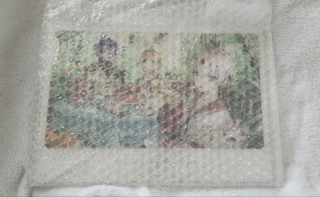 あくあや 箔押しアクリルプレート