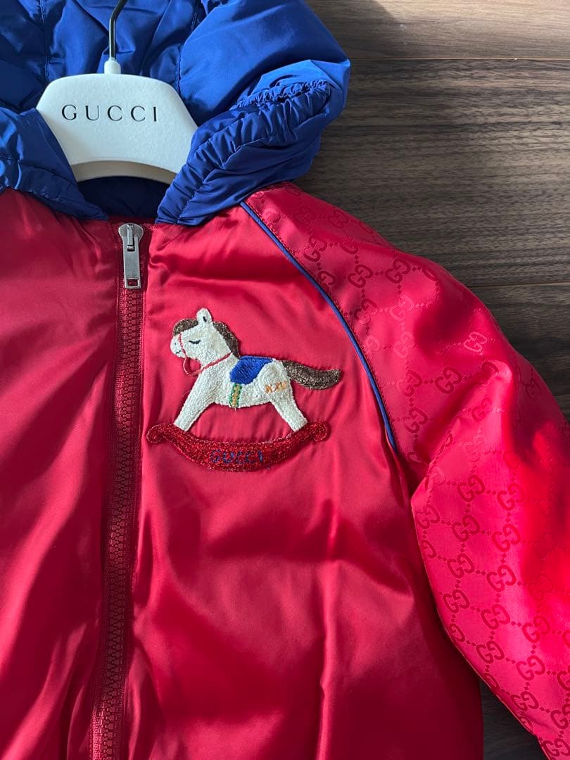 しんちゃんグッチ　キッズ　ダウン　36m