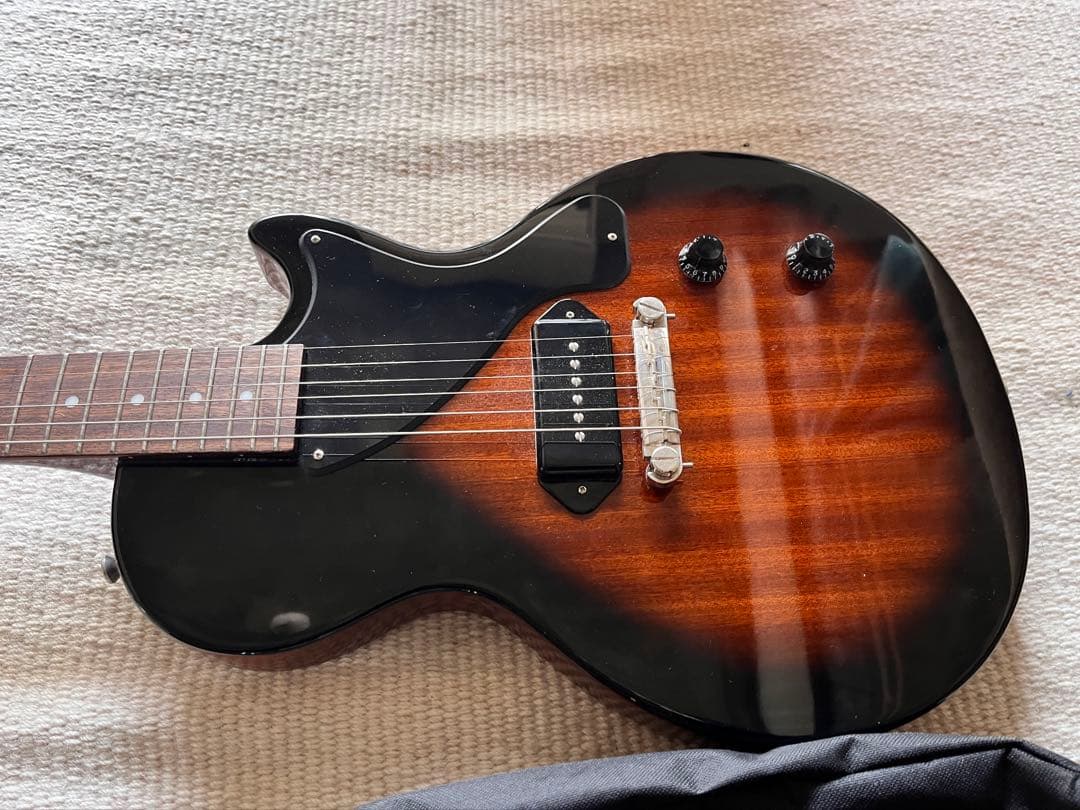 【ほぼ新品】Epiphone LesPaul Junior 22年製 ブラウン