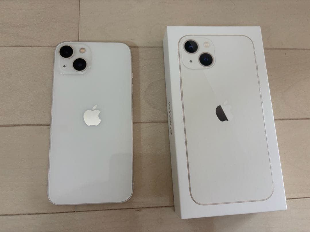 【美品】iPhone13 128GB スターライト SIMフリー