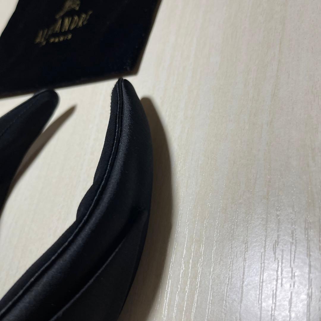 ALEXANDRE DE PARIS アレクサンドルドゥパリ リボンカチューシャ