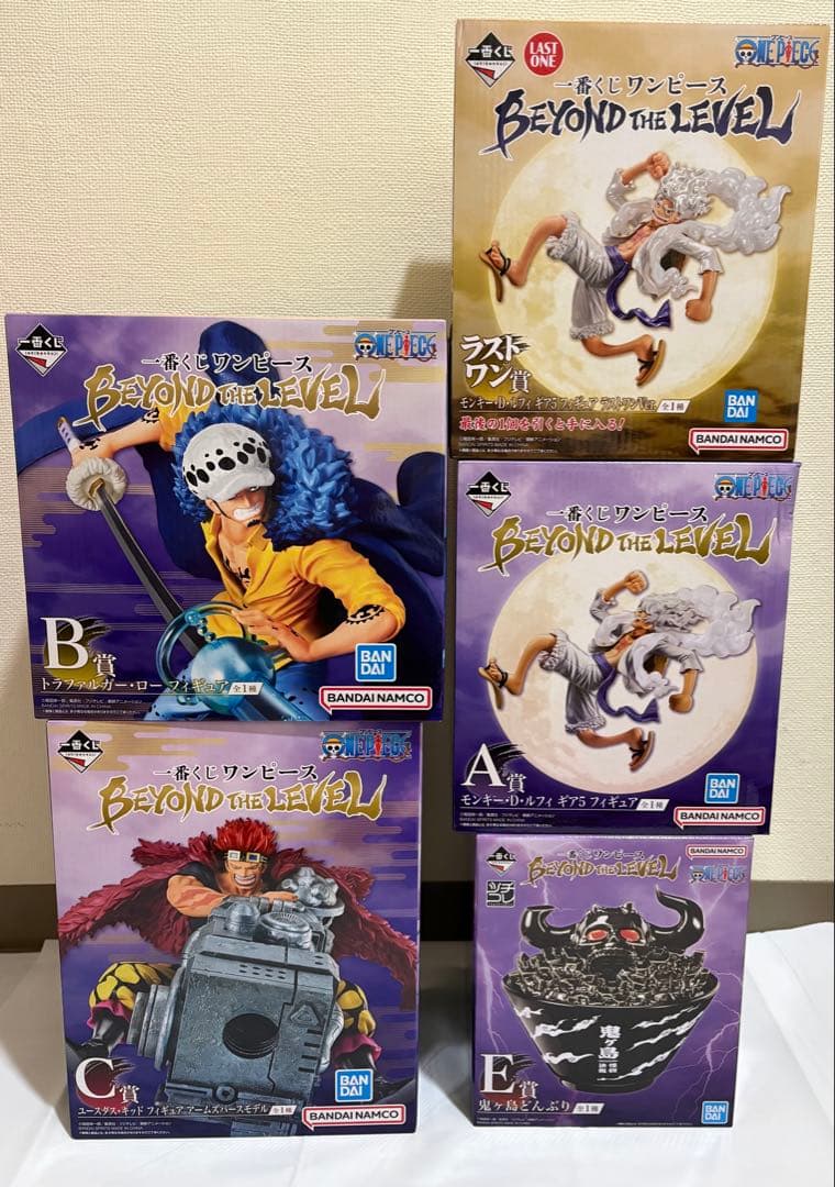 ONE PIECE ワンピース　フィギュア　一番くじ　ラストワン　セット　ルフィ