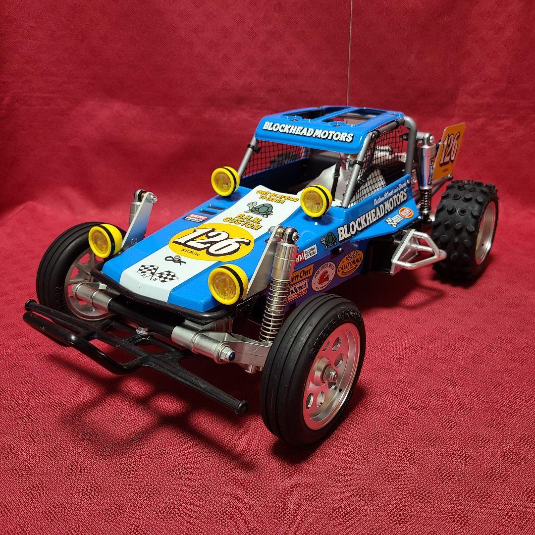 【ジャンク扱い】 タミヤ XB ワイルドワンオフローダーブロックヘッドモータース