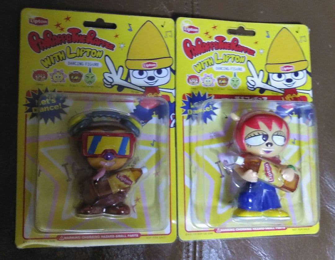 フィギュア◎パラッパラッパー/リプトン踊るフィギュア　サントリー