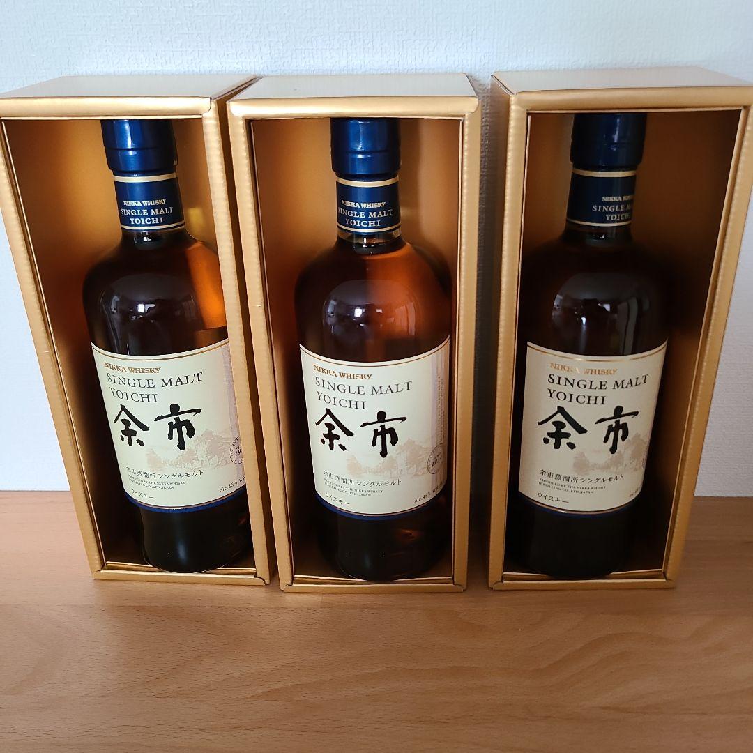 NIKKA SINGLE MALT YOICHI 3本セット