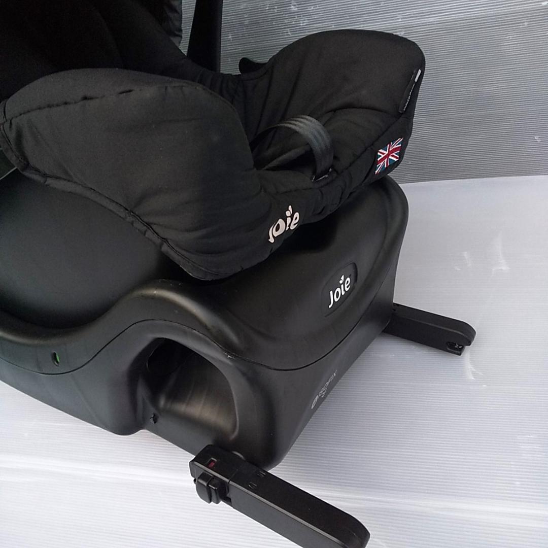 【美品】Joie ジョイー ベビーシートジュバ ＋アイベース ISOFIX