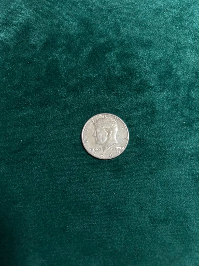 ケネディハーフダラー銀貨1964年　6枚セット