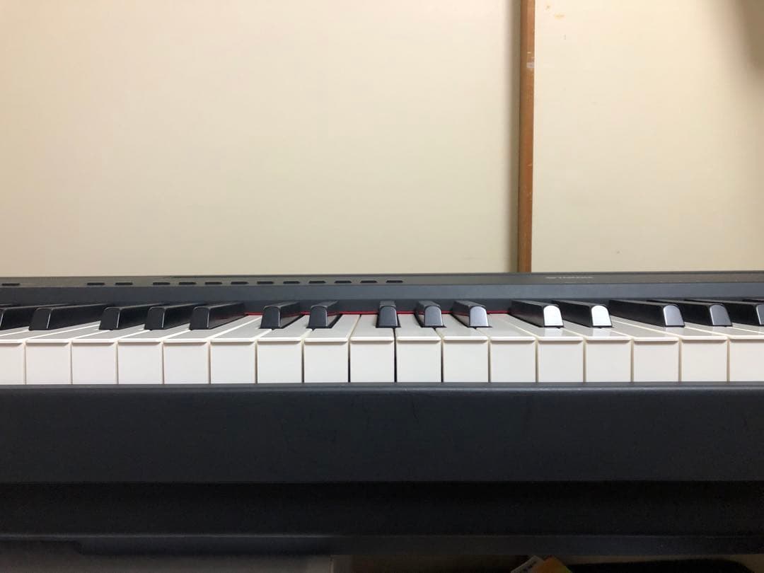 【電子ピアノ2012年製 】P-95B YAMAHA 譜面台 ペダル 電源付き