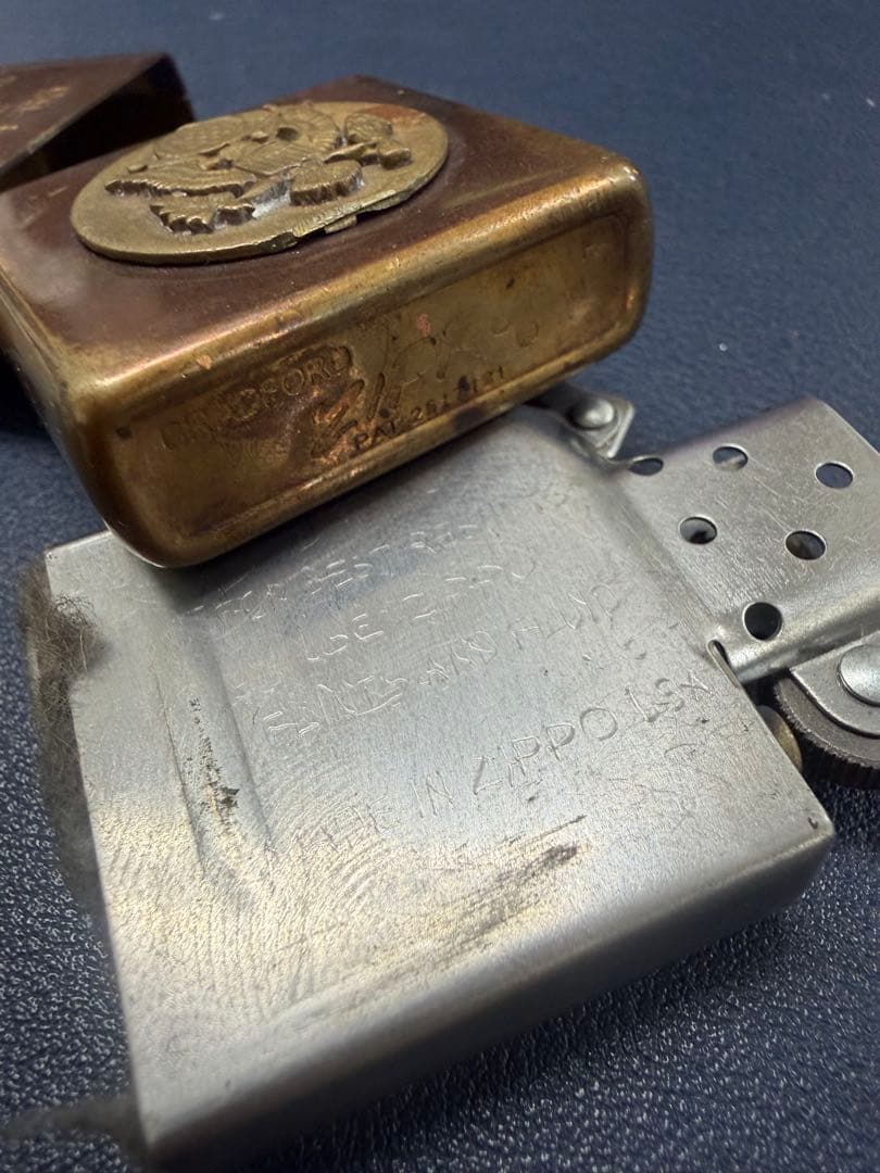 激レア ベトナム ジッポー　表彰メダル仕様 (コメント付き）ZIPPO