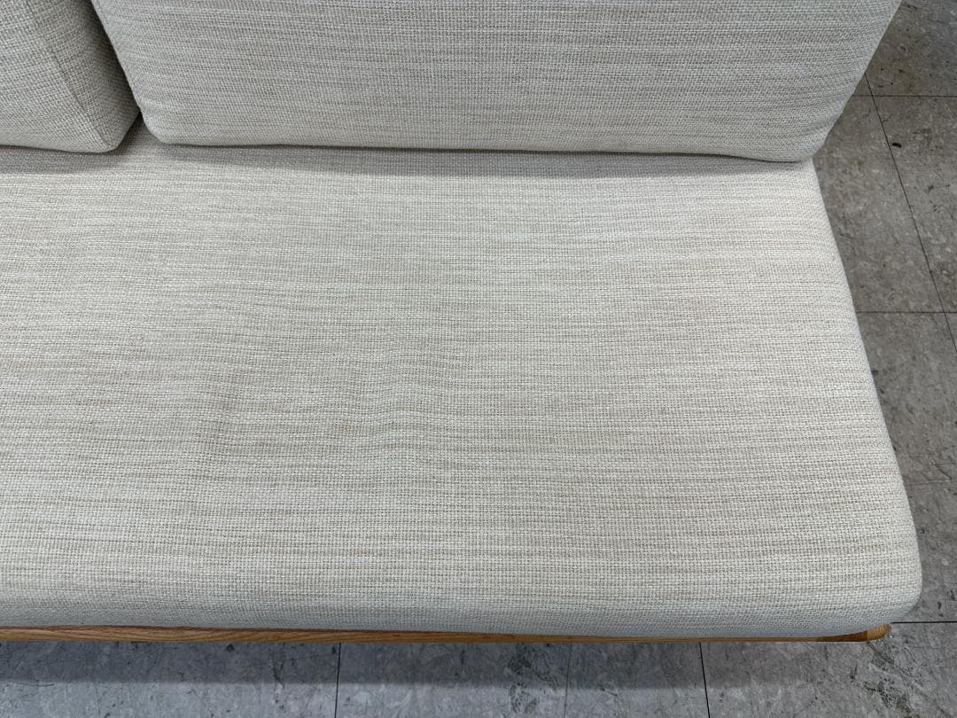 ニトリ　ダイニングテーブルセット　オークエスト　2Pソファ　ベンチ　ベージュ