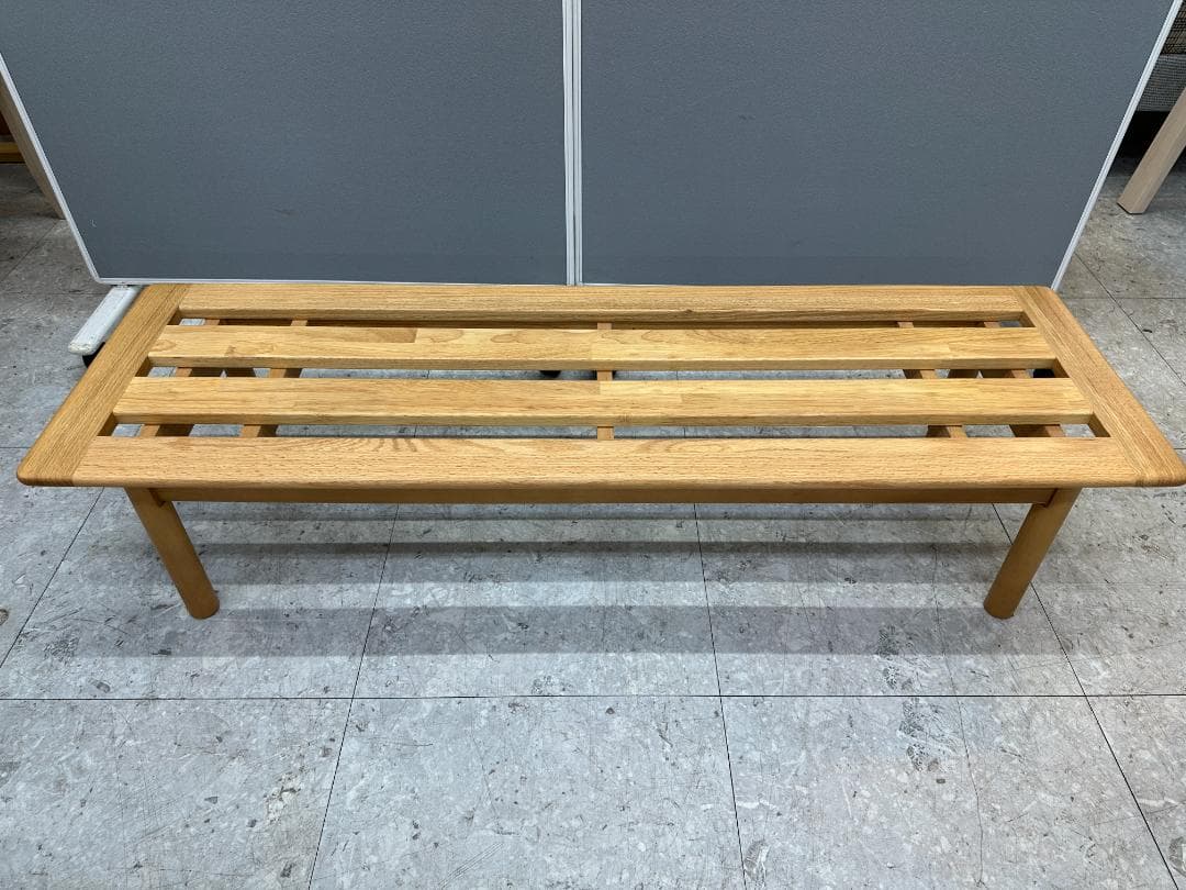 ニトリ　ダイニングテーブルセット　オークエスト　2Pソファ　ベンチ　ベージュ