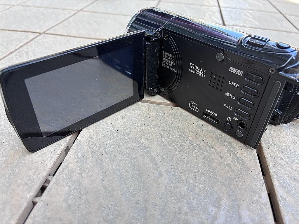 JVC Everio HDビデオカメラ 40倍ズーム エブリオ ビクター