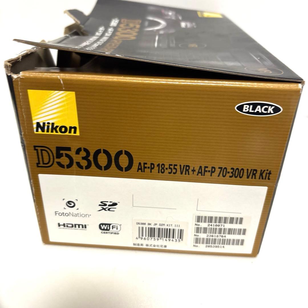 Nikon D5300 デジタル一眼レフカメラ　ニコン　レンズ2つ