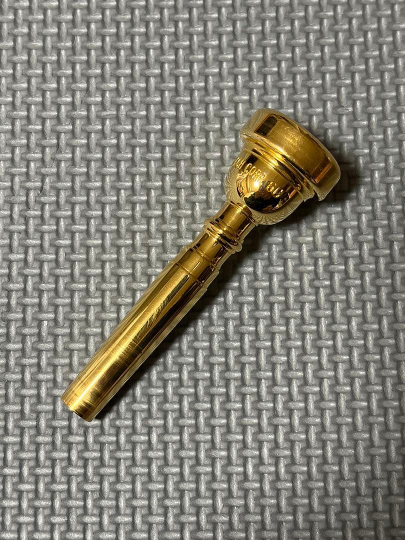 VINCENT BACH CORP. 6Cトランペット マウスピース ゴールド