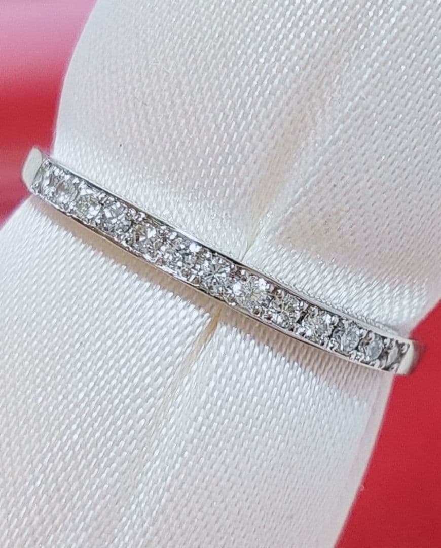 同梱 新入荷 未使用 pt950 ダイヤモンド0.10ct エタニティリング