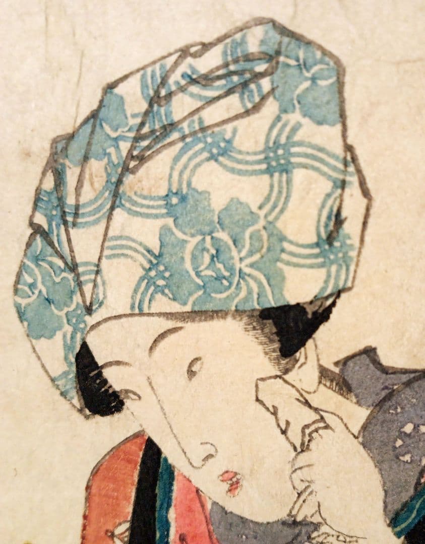 浮世絵版画、當世庭訓往来駒形乃諸白、五渡亭国貞画（三代豊国)文政～天保出版