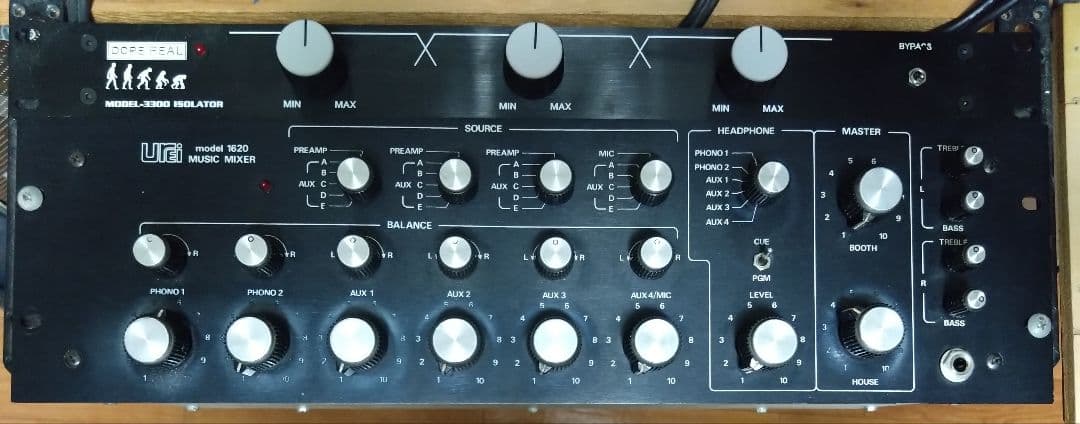 UREI1620ミュージックミキサー