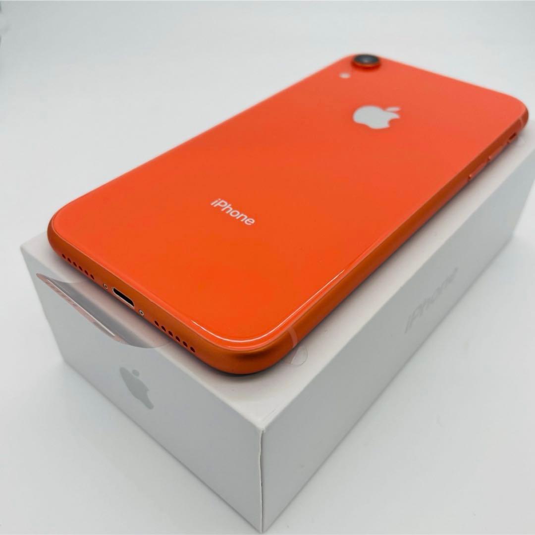 未使用 iPhone XR 128 GB SIMフリー コーラル 本体