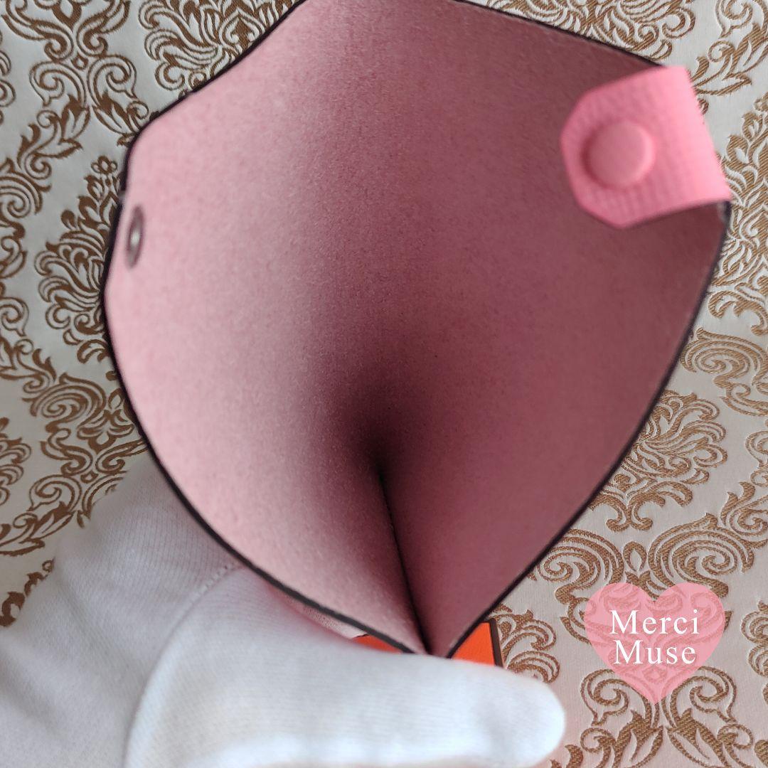 ❤未使用品❤エルメス ターマックPM ローズコンフェ パスポート 母子手帳 W刻