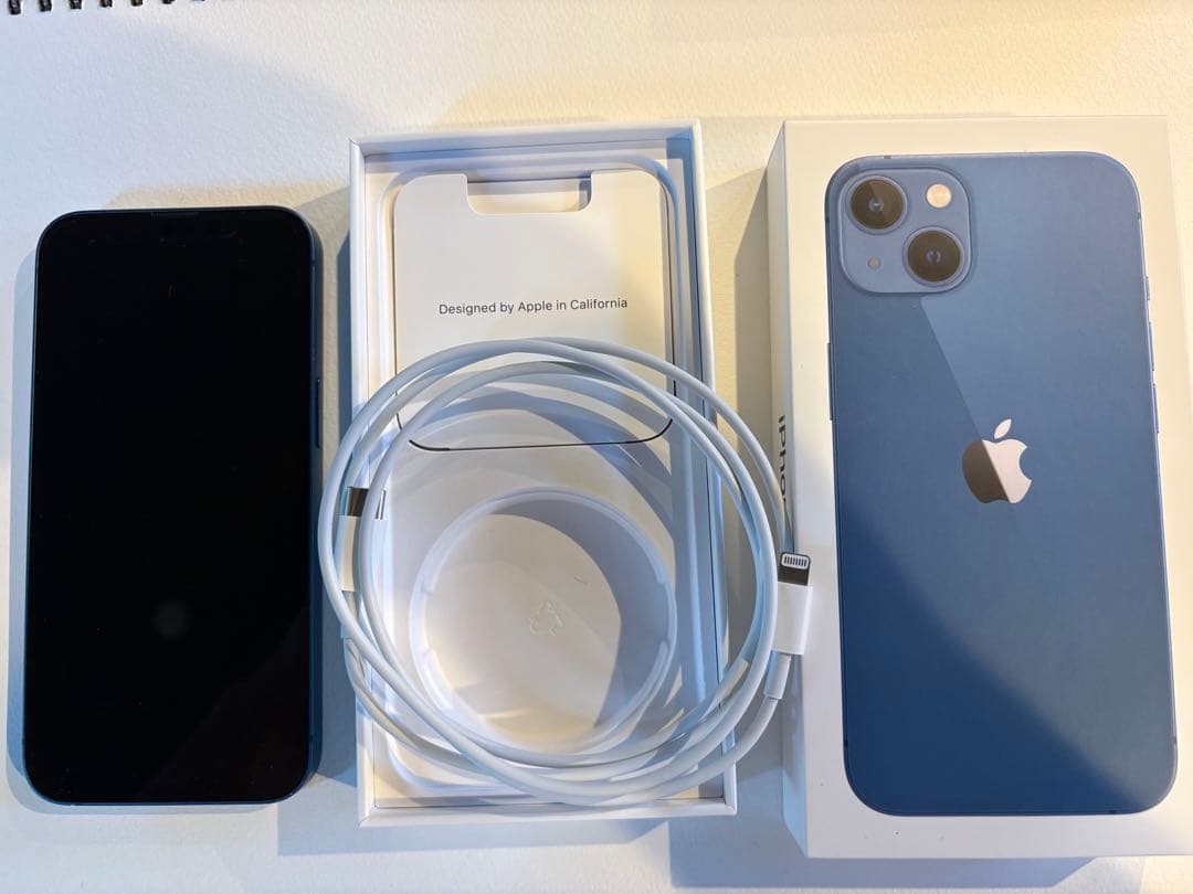 スマートフォン本体 Apple iPhone 13 Blue 128GB SIM Free
