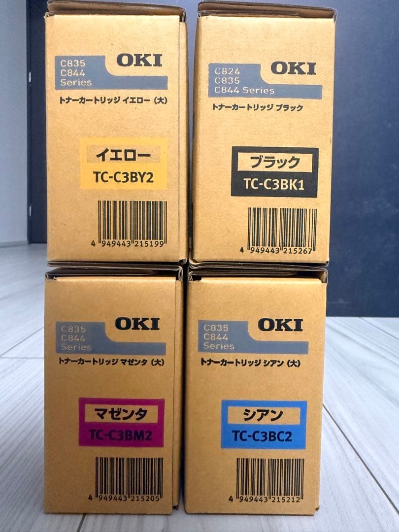 OKI トナーカートリッジ 4色セット