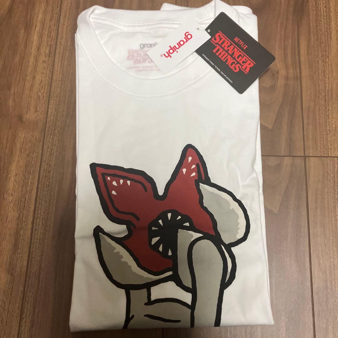 Lサイズ ストレンジャーシングス デモゴルゴン Tシャツ グラニフ