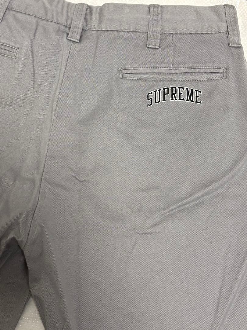 Supreme chino pants グレー チノパン　32 24ss 未使用