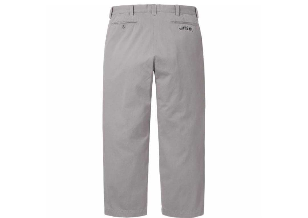 Supreme chino pants グレー チノパン　32 24ss 未使用